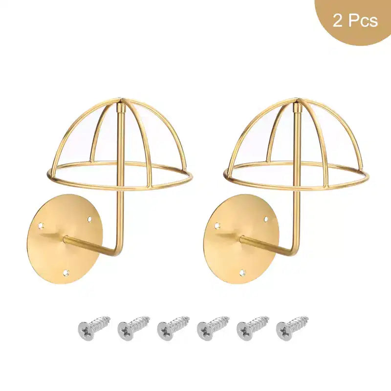 Unique Bargains - Présentoir/Support à Perruque/Chapeau Antirouille Antidérapant en Acier Inoxydable, Lot de 2