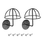 Unique Bargains - Présentoir/Support à Perruque/Chapeau Antirouille Antidérapant en Acier Inoxydable, Lot de 2