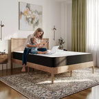 Matelas hybride Flash Furniture Dream Cooling Gel 10 po en mousse certifiée CertiPUR-US et à ressorts ensachés, matelas en boîte
