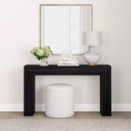 Console table Plank+Beam Grand, 56 po, en bois massif, moderne, pour canapé, table d'entrée pour couloir, derrière le canapé, salon, foyer