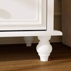 Commode Horizontale 12 Tiroirs Hitow avec Poignées en Métal Doré