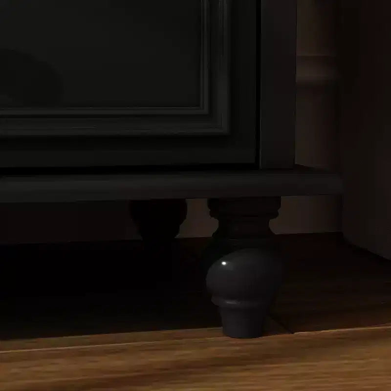 Commode Horizontale 12 Tiroirs Hitow avec Poignées en Métal Doré