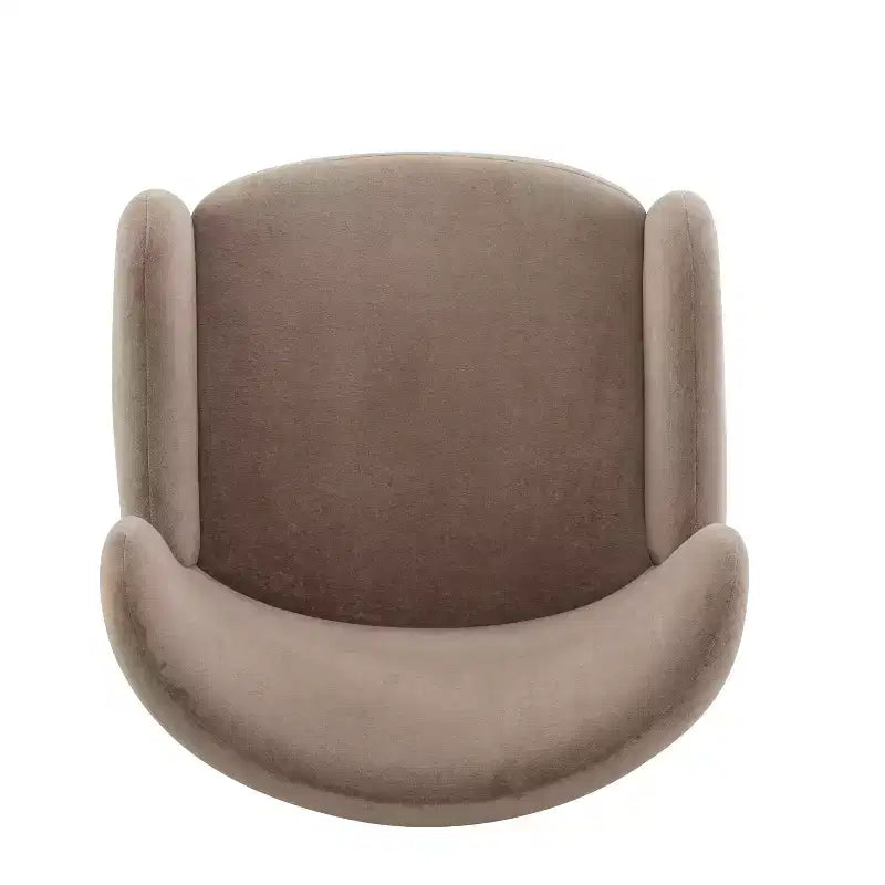 Fauteuils d'appoint en velours Christopher Knight Home Raven, avec dossier à oreilles, pour l'intérieur