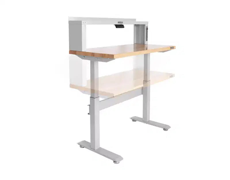 Table d'établi Seville Classics UltraHD robuste de 48 pouces à hauteur réglable électriquement