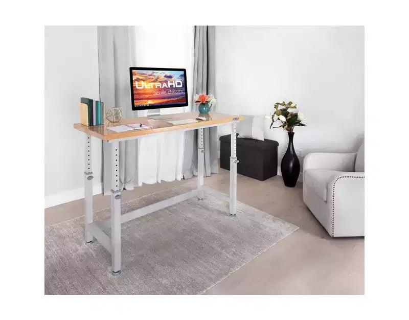 Établi robuste Seville Classics UltraHD 60 avec plateau en bois