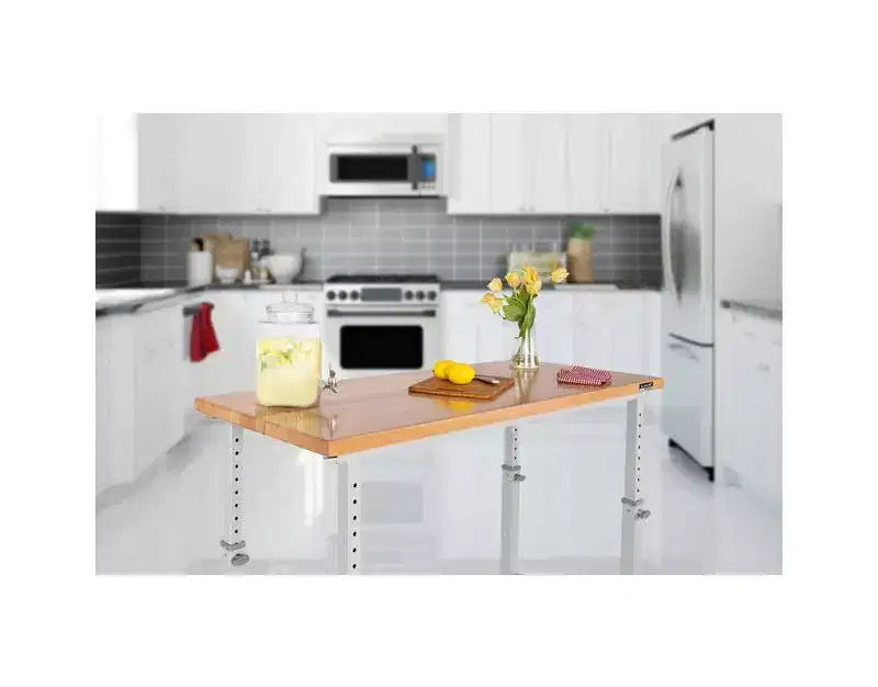 Établi robuste Seville Classics UltraHD 60 avec plateau en bois