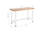 Établi robuste Seville Classics UltraHD 60 avec plateau en bois