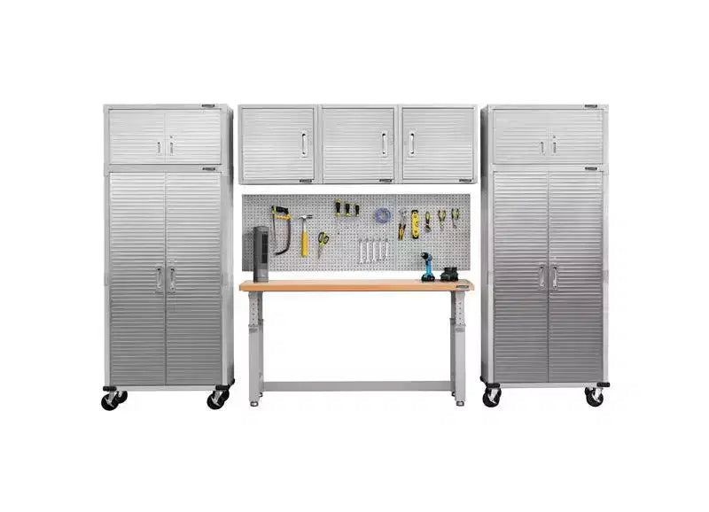 Établi robuste Seville Classics UltraHD 60 avec plateau en bois