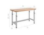 Établi robuste Seville Classics UltraHD 60 avec plateau en bois