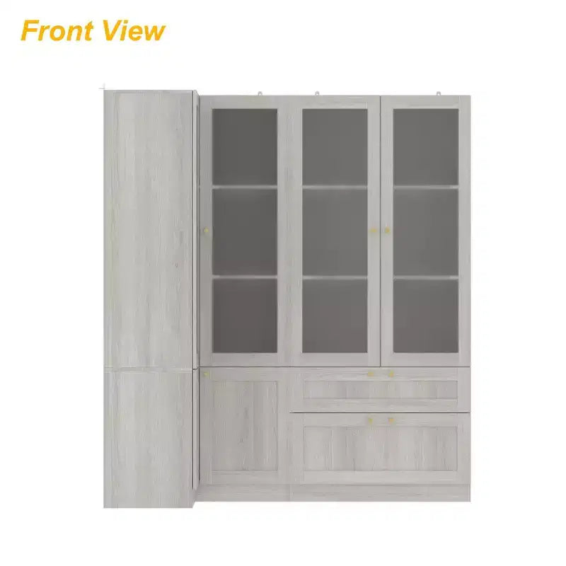 Meuble en bois polyvalent Famapy personnalisable pour étagère, meuble d'appoint ou usage en cuisine