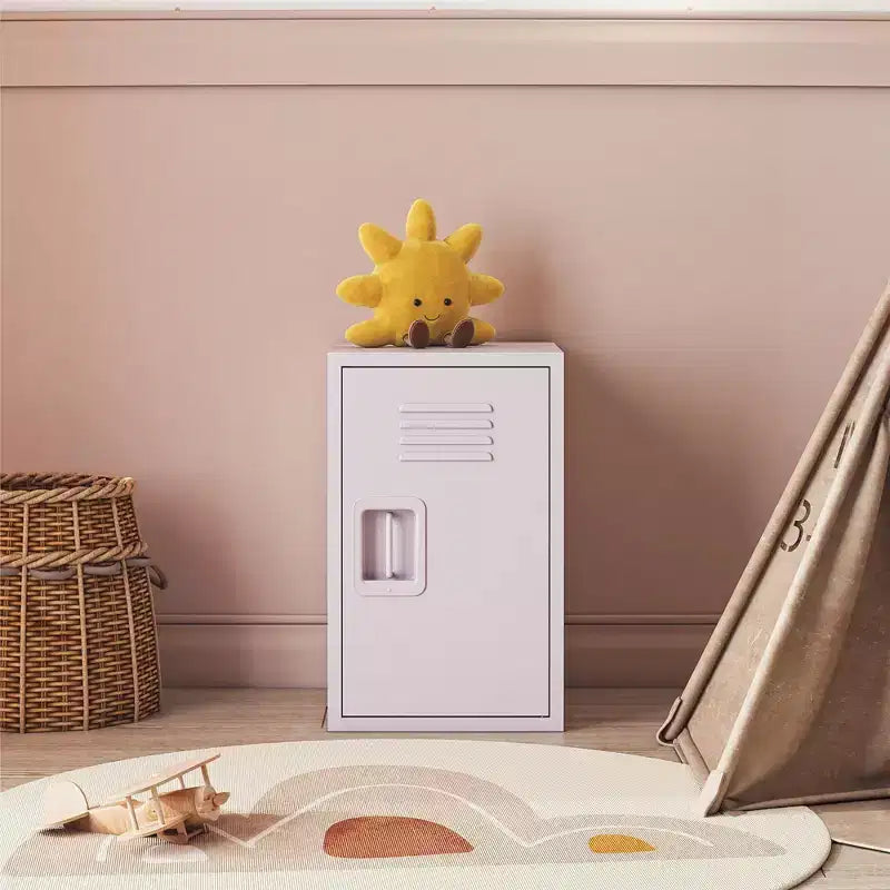Petit casier de rangement en métal empilable Little Seeds Casey pour enfants
