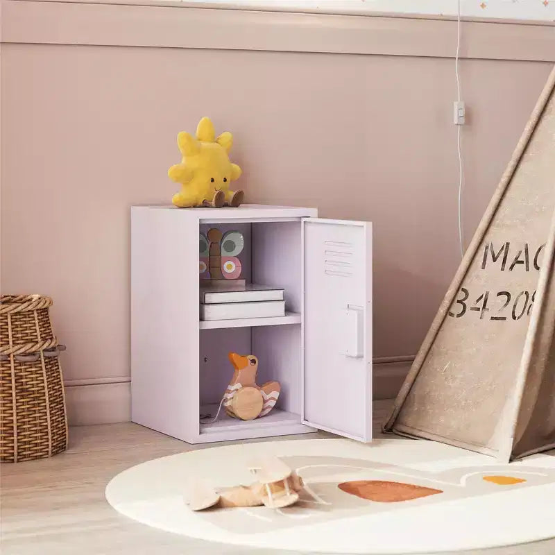 Petit casier de rangement en métal empilable Little Seeds Casey pour enfants