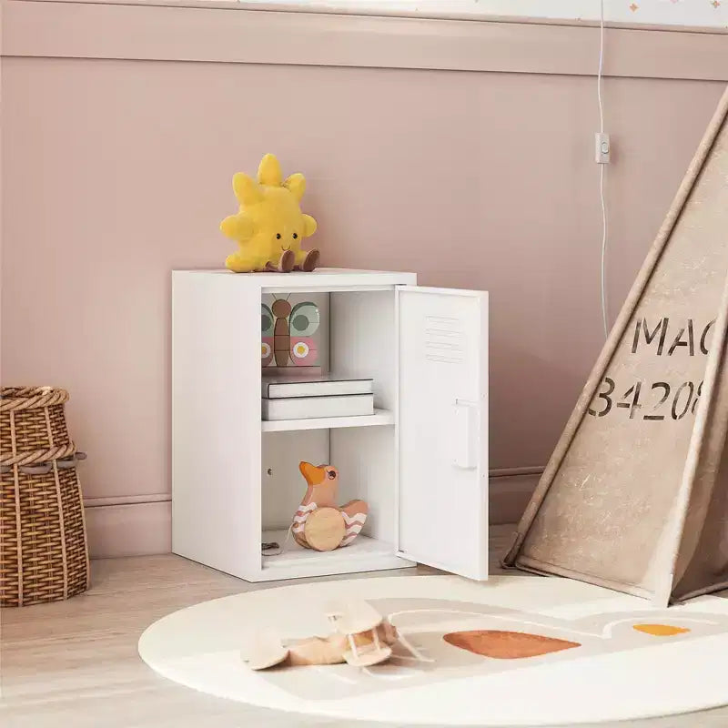 Petit casier de rangement en métal empilable Little Seeds Casey pour enfants