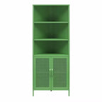 Novogratz Channing Corner Storage Cabinet with 2 Doors