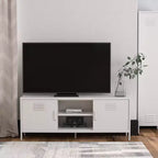 Meuble TV style casier métallique Novogratz Cache pour téléviseurs jusqu'à 65 pouces