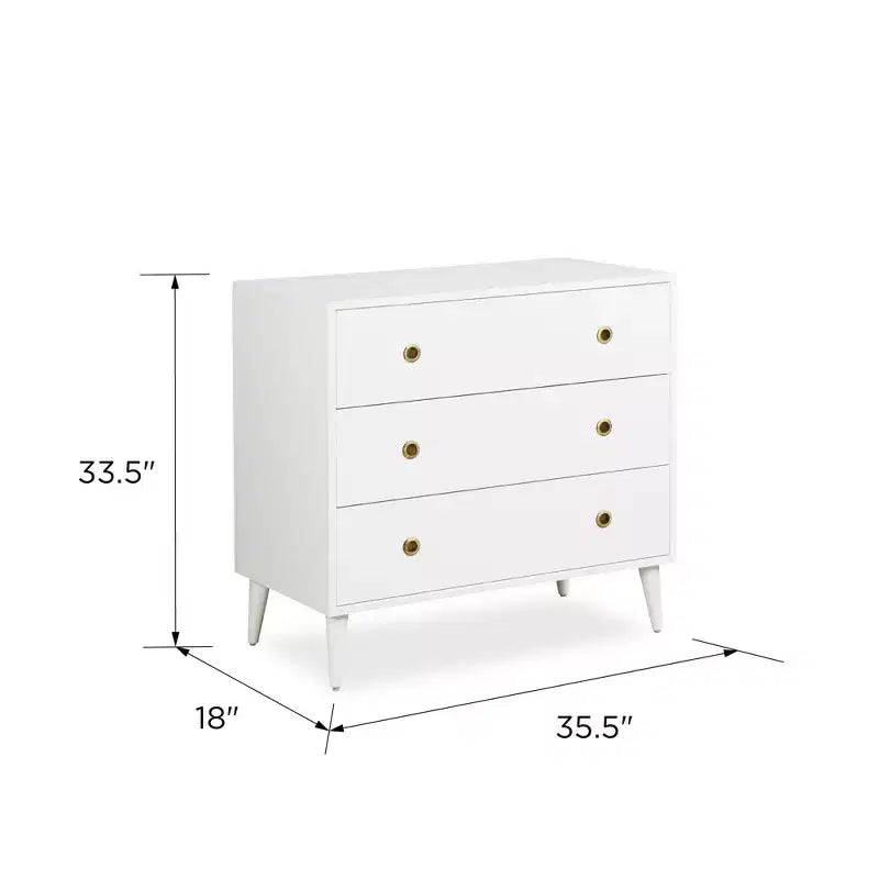 Commode de rangement à 3 tiroirs Harper de Novogratz