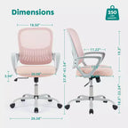 Chaise de bureau pour bureaux debout, haute et à hauteur de comptoir, inclut un repose-pieds réglable