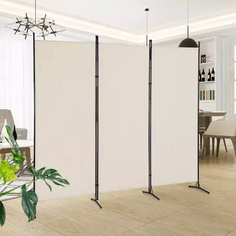 BestMassage Paravent pliable 3 panneaux de 1,8 m avec connecteur en plastique renforcé