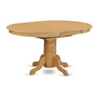 Ensemble de salle à manger - Table ovale avec rallonge et 6 chaises de salle à manger