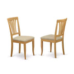 Ensemble de salle à manger - Table ovale avec rallonge et 6 chaises de salle à manger
