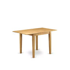 Ensemble de salle à manger HomeStock chêne style Mid-Century 1234