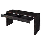 Console d'entrée en bois Whisen avec 2 tiroirs, table console rustique de style ferme avec rangement