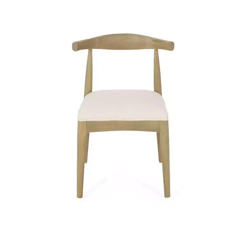 Chaises de salle à manger GDFStudio Covey en tissu d'inspiration scandinave (lot de 2)