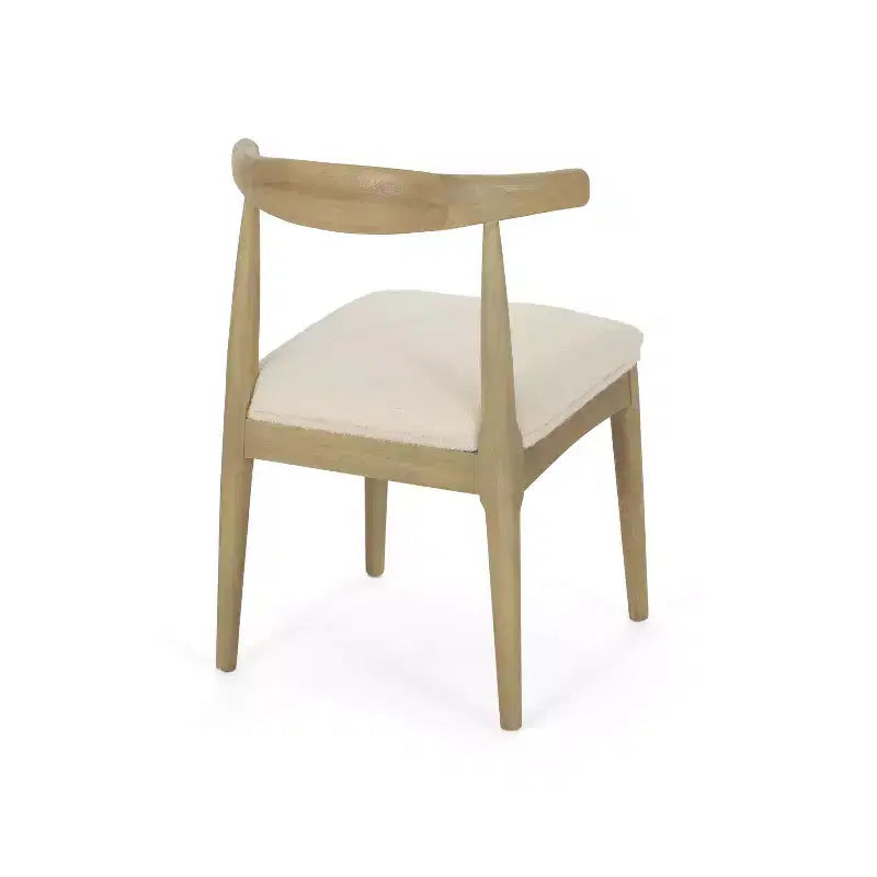 Chaises de salle à manger GDFStudio Covey en tissu d'inspiration scandinave (lot de 2)
