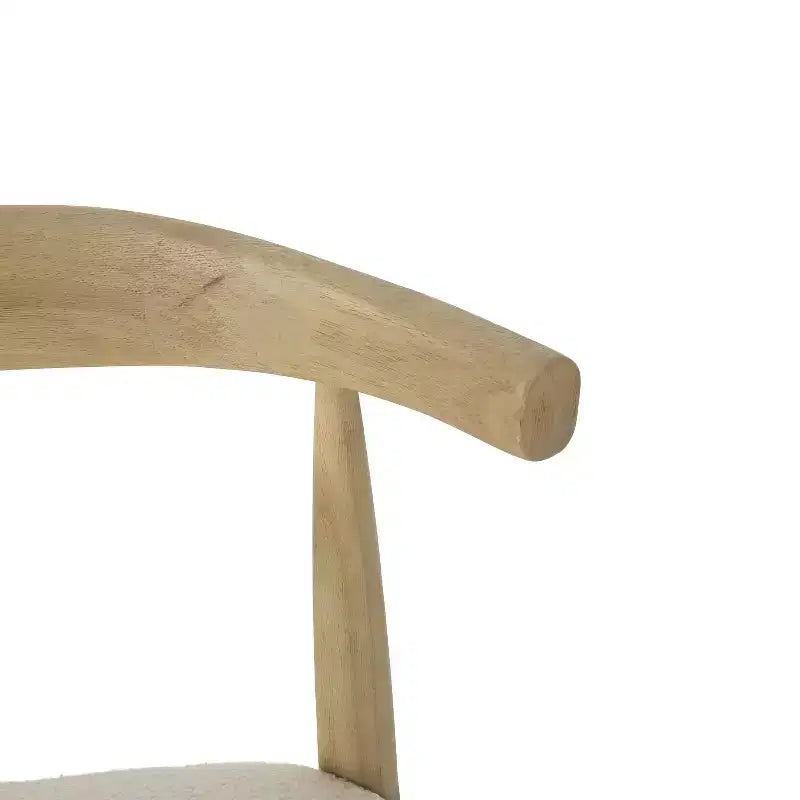 Chaises de salle à manger GDFStudio Covey en tissu d'inspiration scandinave (lot de 2)