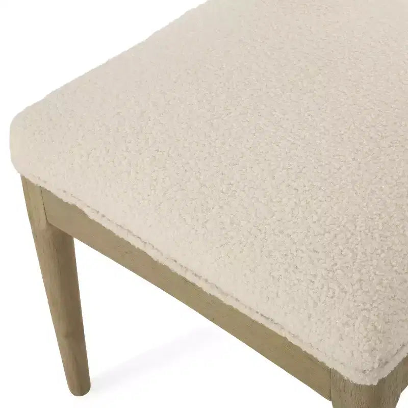 Chaises de salle à manger GDFStudio Covey en tissu d'inspiration scandinave (lot de 2)