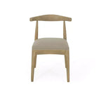 Chaises de salle à manger GDFStudio Covey en tissu d'inspiration scandinave (lot de 2)