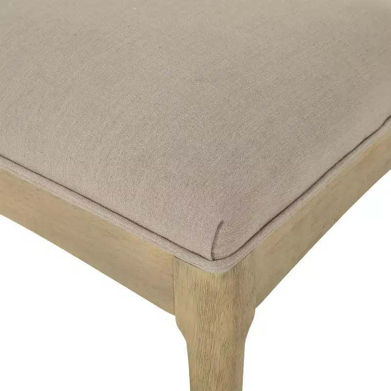 Chaises de salle à manger GDFStudio Covey en tissu d'inspiration scandinave (lot de 2)