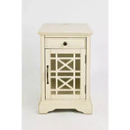 Jofran,Craftsman USB Charging Chairside End Table