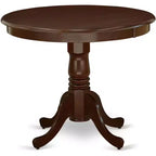 Table à manger ronde HomeStock sur pied de 36 pouces