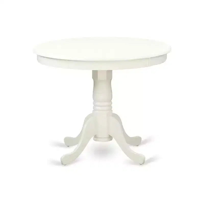 Table à manger ronde HomeStock sur pied de 36 pouces