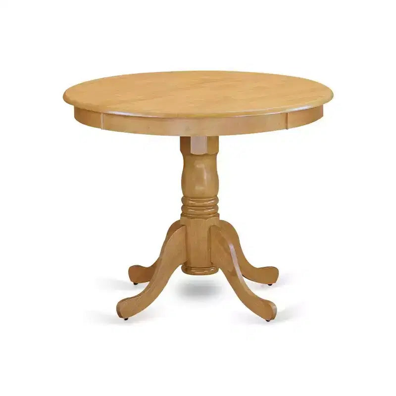 Table à manger ronde HomeStock sur pied de 36 pouces