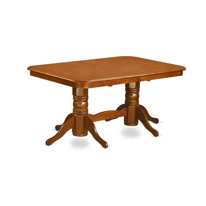 Table à manger rectangulaire à coins arrondis HomeStock