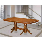 Table à manger rectangulaire à coins arrondis HomeStock