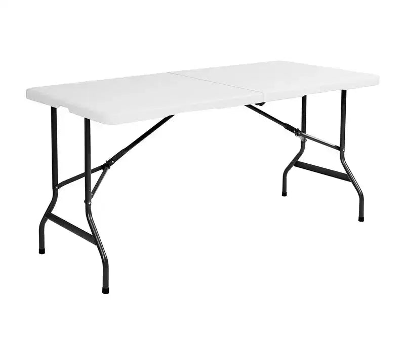 Iceberg Classic Folding Table, Platinum Granite - 30 x 96 BiFold, Platinum