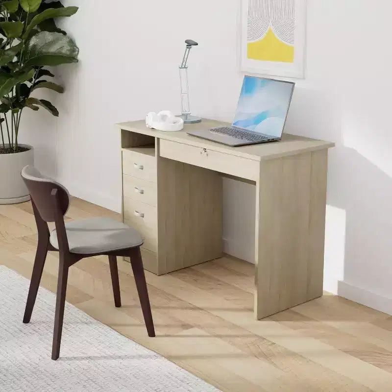 Bureau HomeStock avec 5 tiroirs