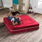 Causeuse et poufs modulaires pour enfants Jaxx Zipline / Chaise longue dépliante