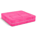 Causeuse et poufs modulaires pour enfants Jaxx Zipline / Chaise longue dépliante