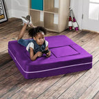 Causeuse et poufs modulaires pour enfants Jaxx Zipline / Chaise longue dépliante