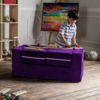 Causeuse et poufs modulaires pour enfants Jaxx Zipline / Chaise longue dépliante