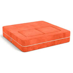 Causeuse et poufs modulaires pour enfants Jaxx Zipline / Chaise longue dépliante
