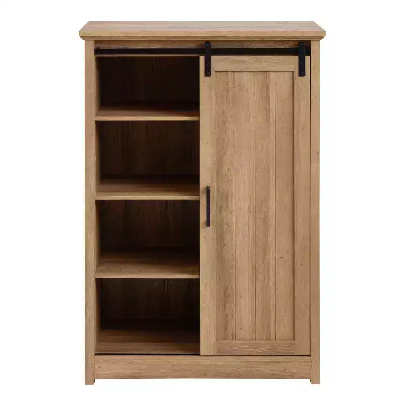 Meuble d'appoint AndMakers de 120,95 cm de hauteur avec 5 tiroirs et 4 étagères