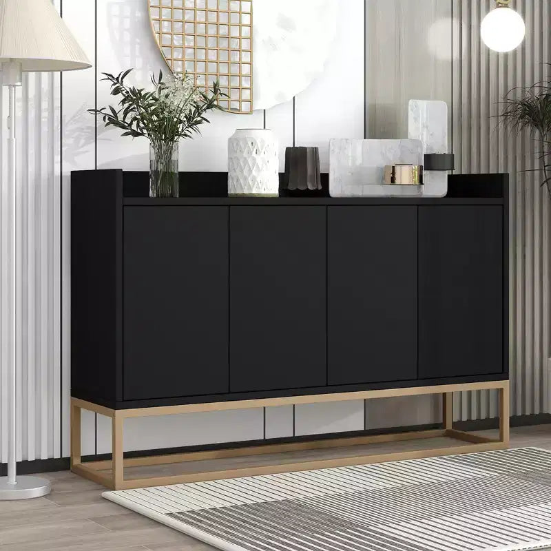 Buffet AndMakers Wood 47.2 po. avec 4 portes