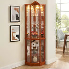AndMakers Vitrine avec 2 portes en verre de 42,5 cm