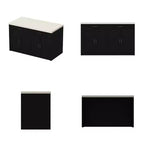 Commode Famapy 61W Meuble de Rangement pour Chambre à Coucher avec Prise Intégrée