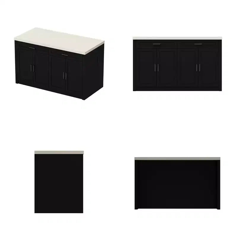 Commode Famapy 61W Meuble de Rangement pour Chambre à Coucher avec Prise Intégrée